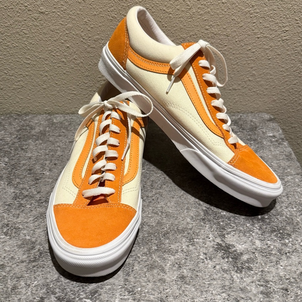 Vans Style 36 Amber Glow Low Top Sneakers Unisex Men 10.5; Women 12.